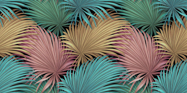 Palm tree foliage