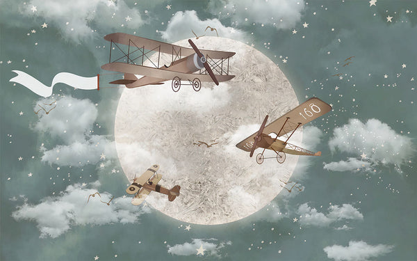 Adventures on the Moon: The Biplane Ballet