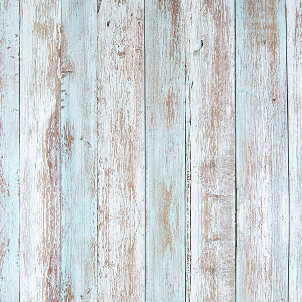 Pastel blue wood decorative vinyl