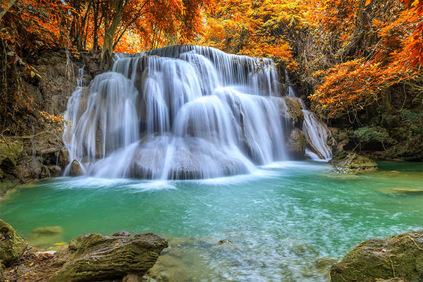 Majestuosa cascata vinilo decorativo