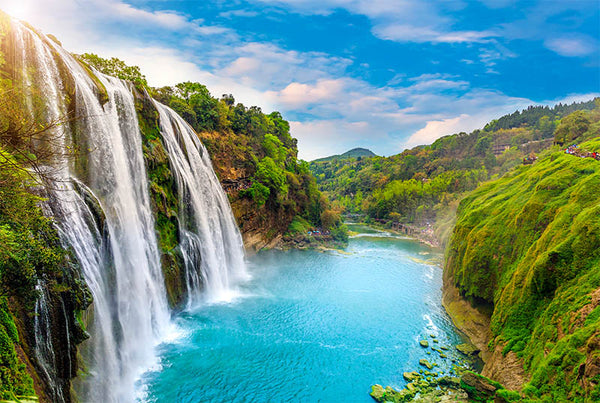 Cataratas de Huangguoshu carta adesiva per pared