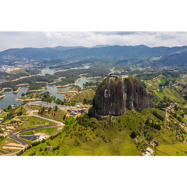 Panoramic view of Piedra del Peñol decorative vinyl