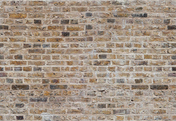 Adhesive wall paper brick texture